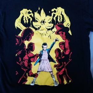 Stranger Things black t-shirt from Loot Crate. Ver
